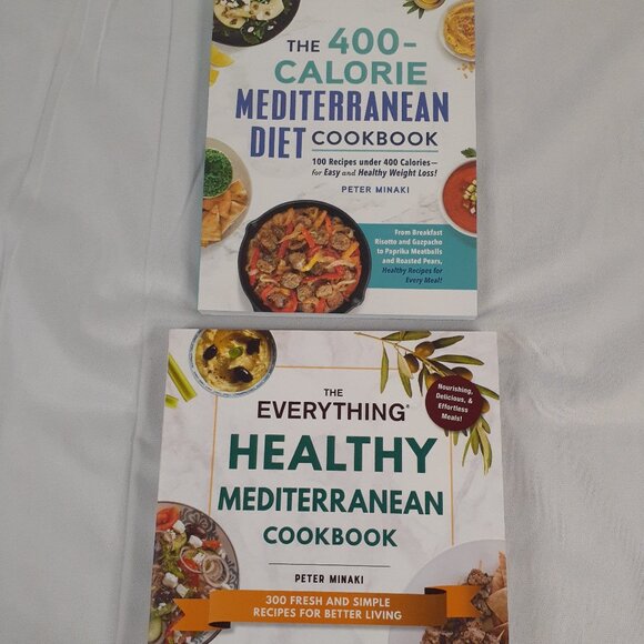Bundle of 2 Cookbooks - Mediterranean Cuisine - Picture 1 of 10